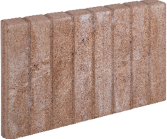 Mini Blokjesband 6x35x50cm Bruin