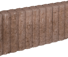 Mini Palissadeband 6x25x50cm Bruin