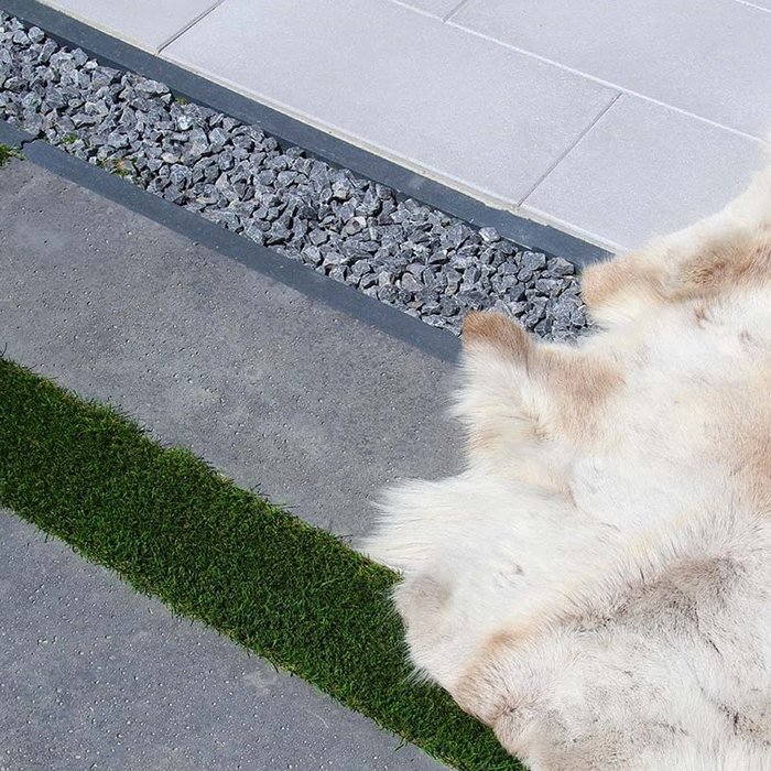 Oud Hollandse Opsluitband 7x30x100cm antraciet