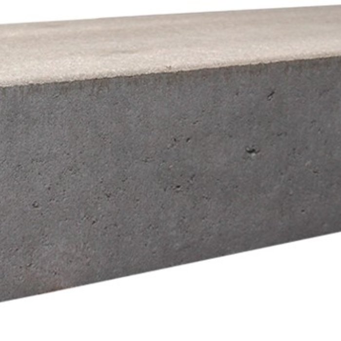 Traptrede massief 18x40x100cm grijs