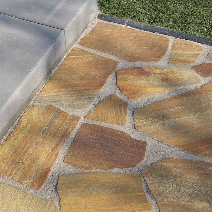 Traptrede massief 18x40x100cm grijs