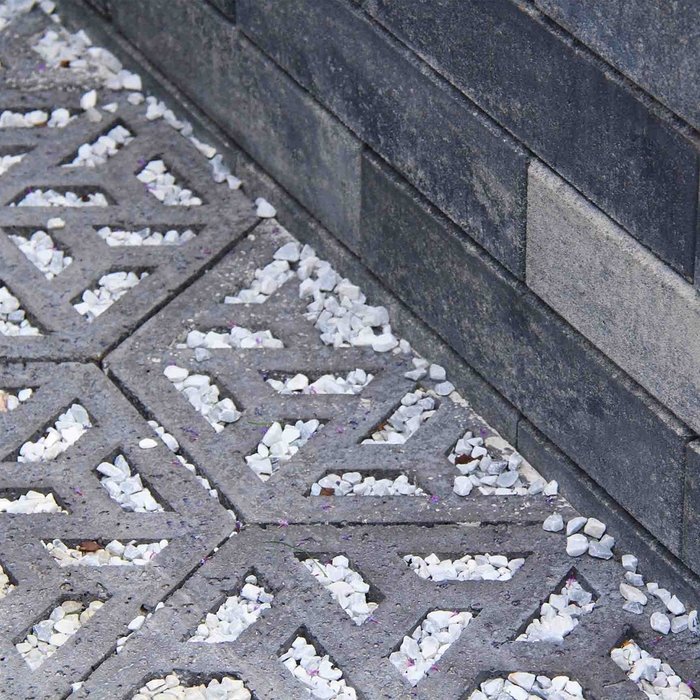 Arctic Grey Split grijs/wit 8/16mm BigBag