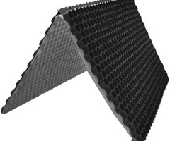 Gravel Fix rooster Duo 117,6x151,8x3,2cm Zwart