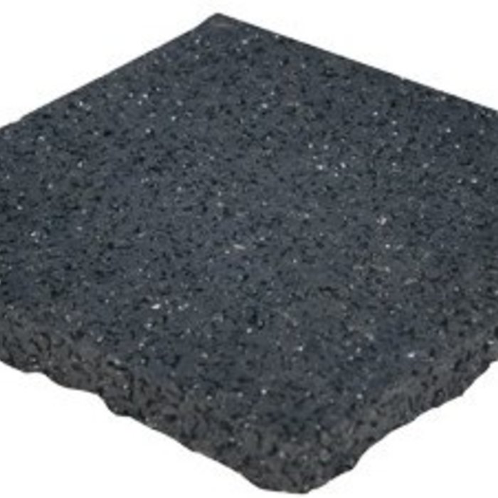 Tegeldrager per stuk zwart 10x10x1cm