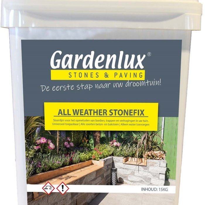 Gardenlux All Weather Stonefix 15kg emmer