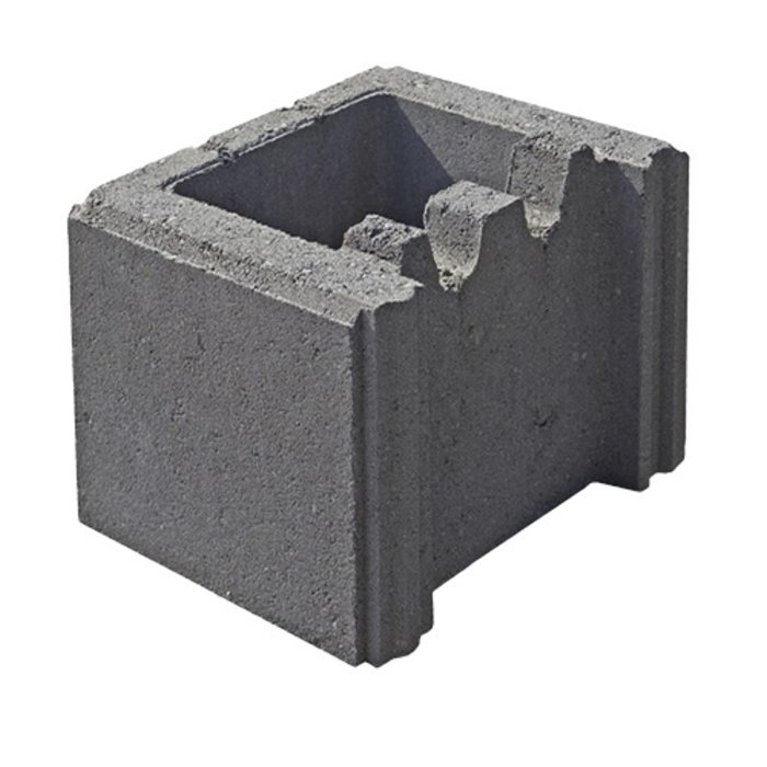 Bekistingsblok Eindsteen (1/2) 250x300x200mm