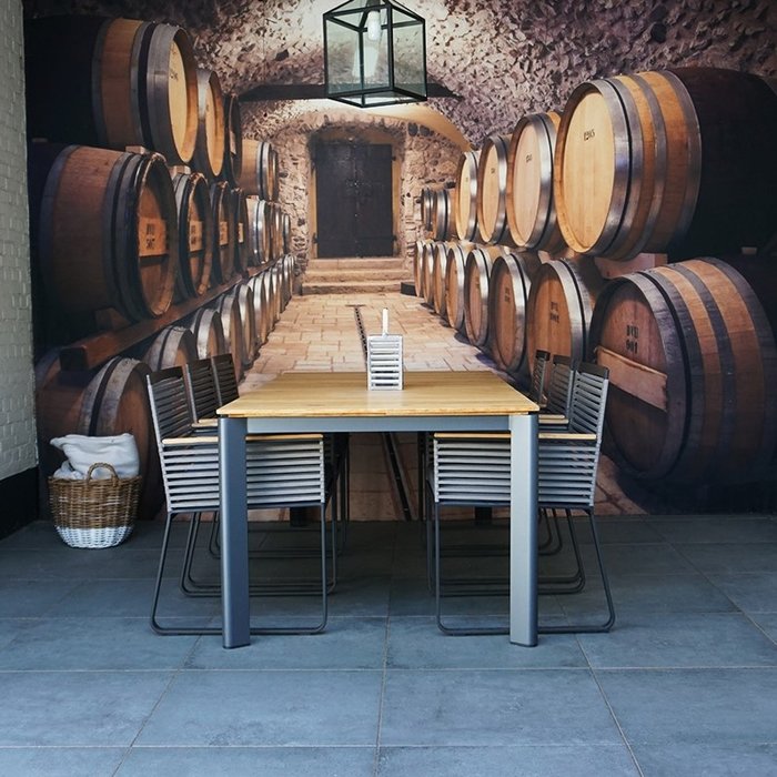 Keramische Tuintegel Cera3line Lux & Dutch 60x60x3cm Downtown anthracite