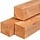 Douglas paal geschaafd 12x12x400cm onbehandeld