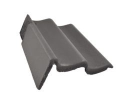 Sneldek gevelpan links Antraciet