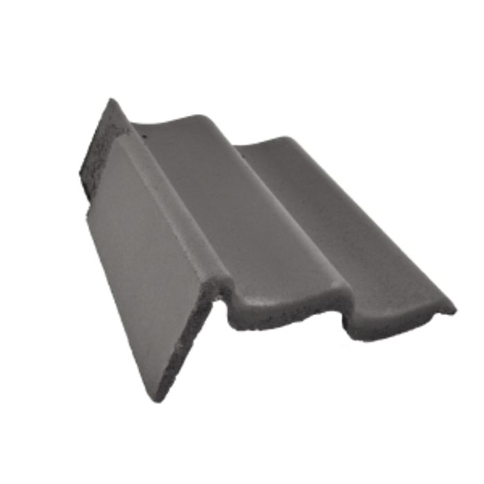 Sneldek gevelpan links Antraciet