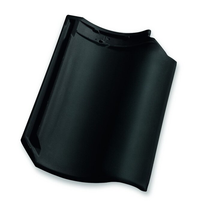 OVH klassiek dakpan zwart satinet