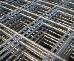 Bouwstaalmat Gegalv Ø5-100 afm. 2x3 mtr