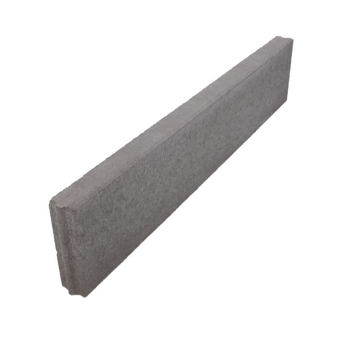Betonband 6x20x100 cm grijs