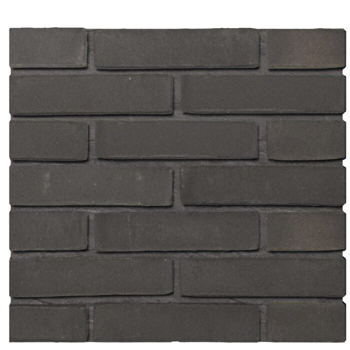 Gevelsteen Zwart Vormbak WF