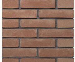 Gevelsteen Rood/Bruine klinker WF Vormbak