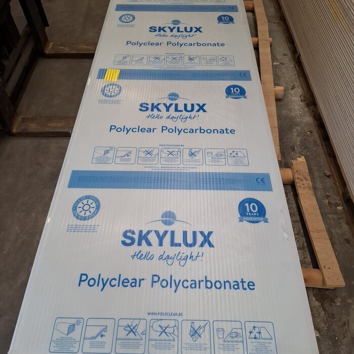 Polycarbonaat Kanaalplaat 16 mm Opaal