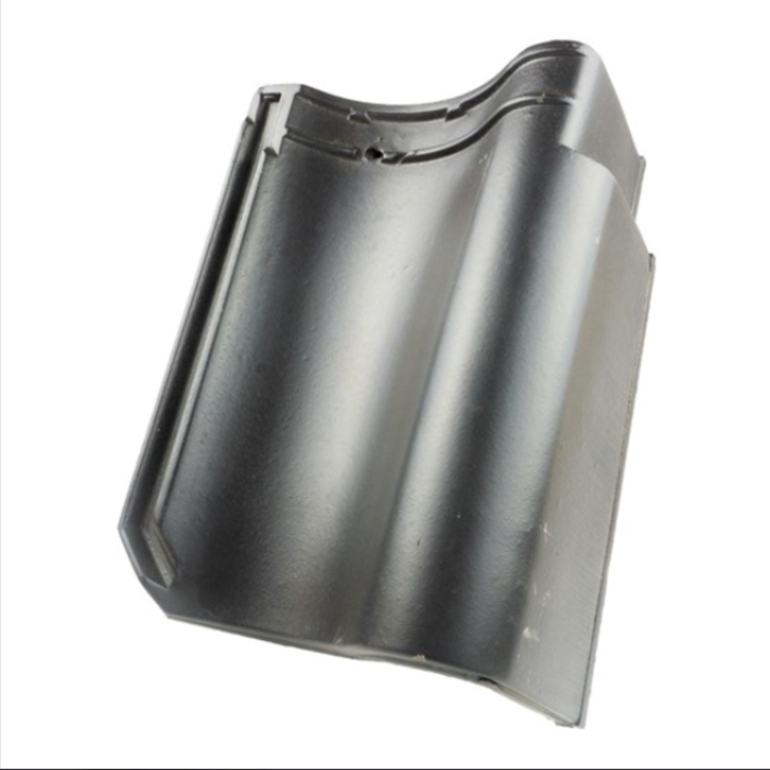 OVH rechter gevelpan zwart satinet