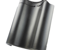 OVH linker gevelpan zwart satinet