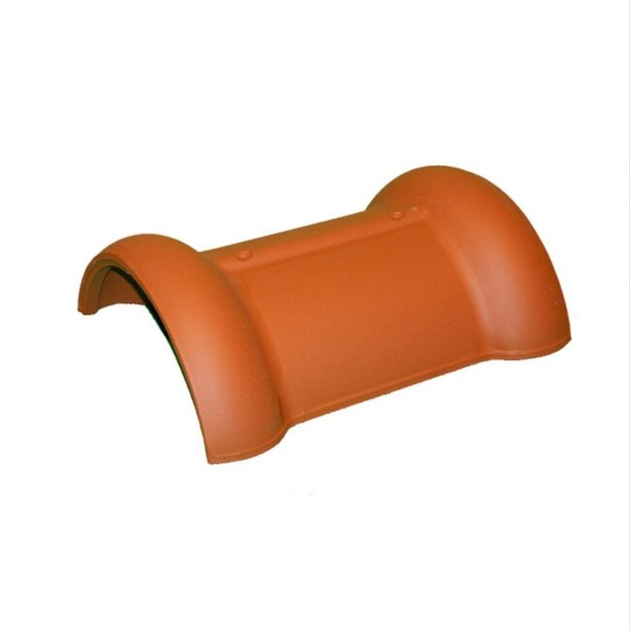 Halfronde vorst Vario met dubbele wel Natuurrood