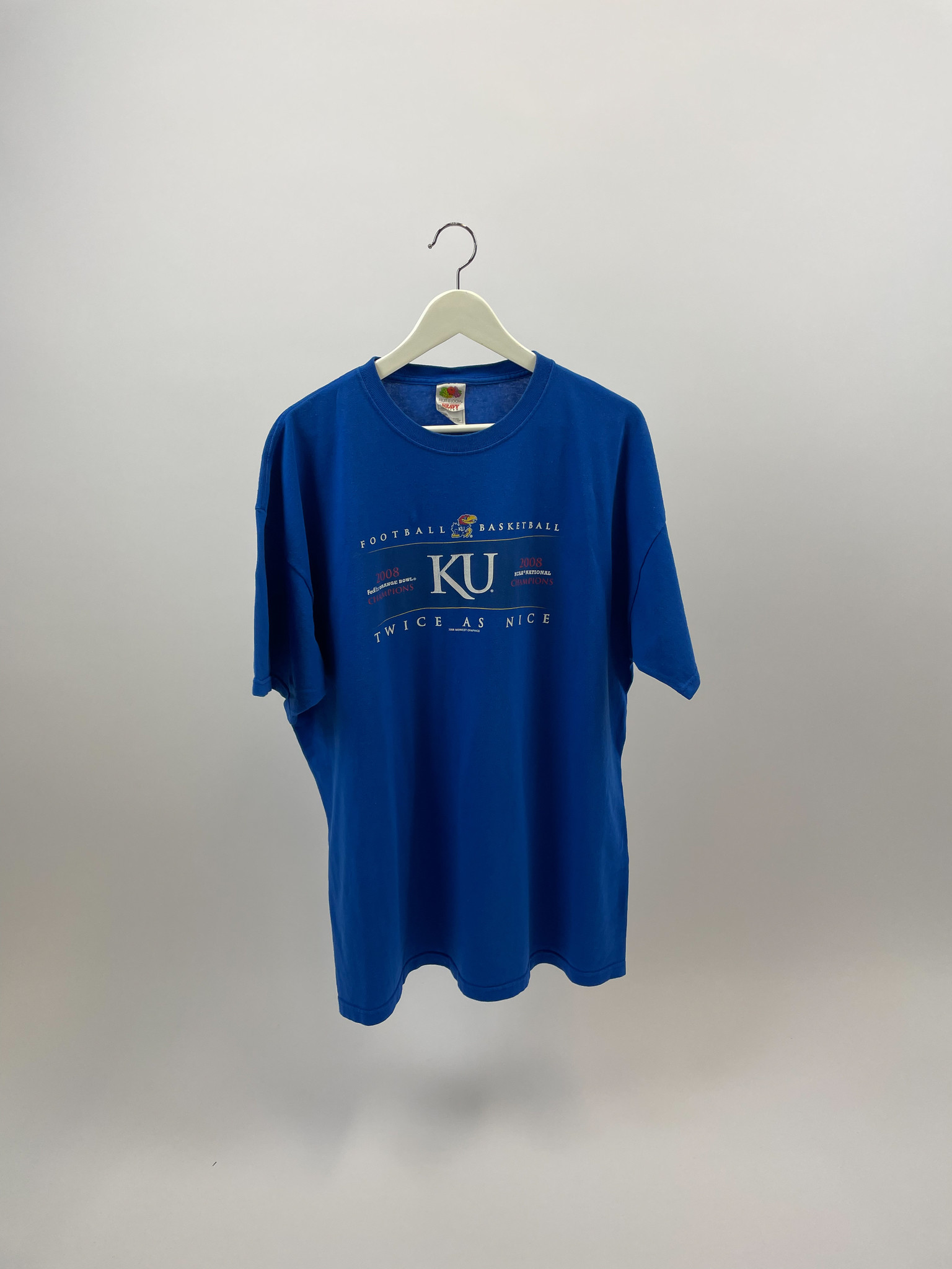FOTL 2008 Kansas Champions Tee - 2XL (Fits XL)