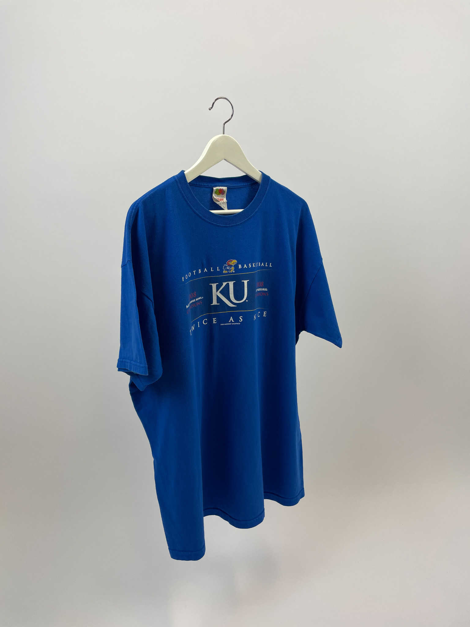 FOTL 2008 Kansas Champions Tee - 2XL (Fits XL)
