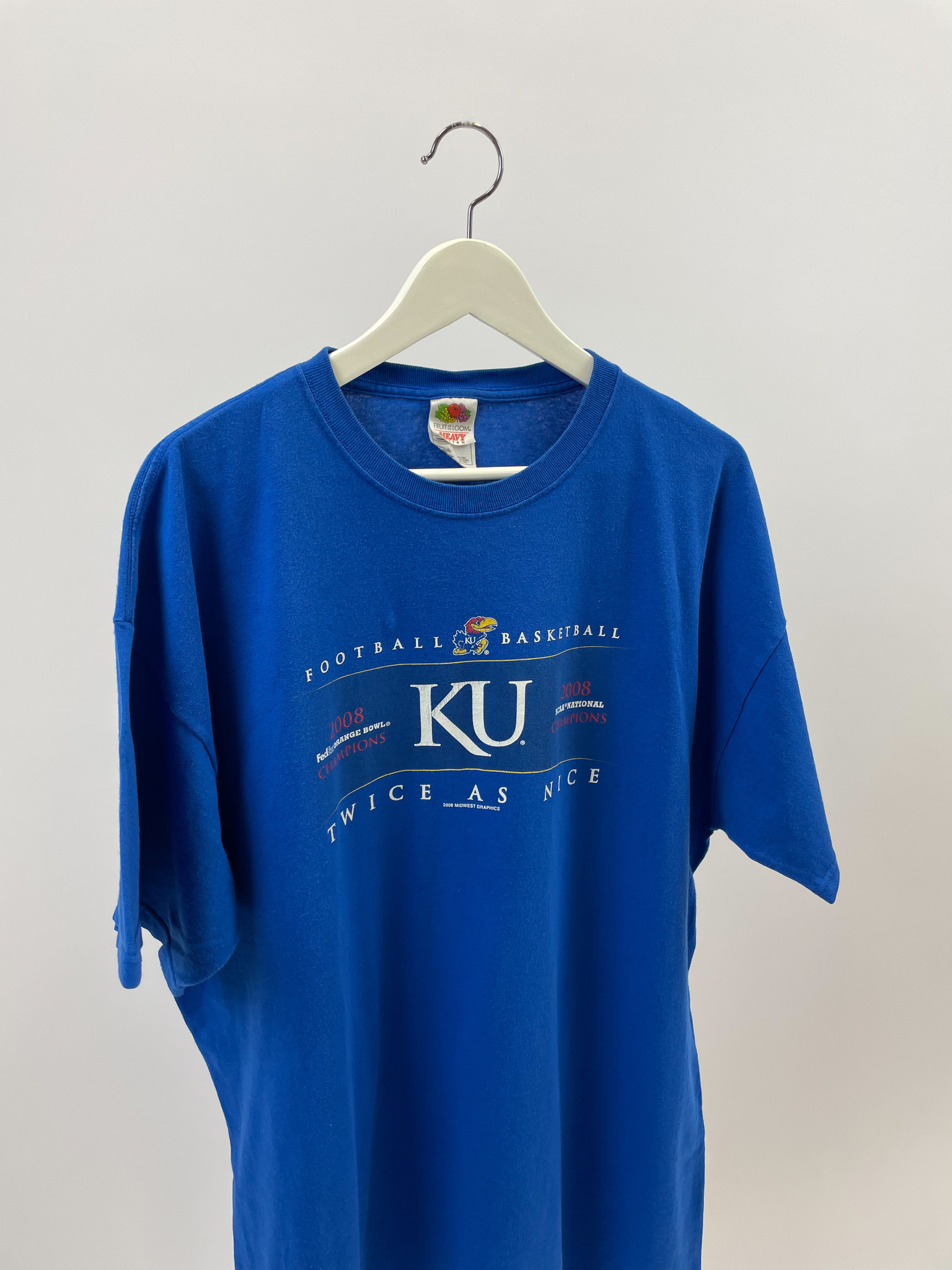 FOTL 2008 Kansas Champions Tee - 2XL (Fits XL)