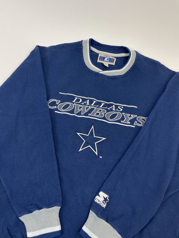 Dallas Cowboys Starter NFL Pullover Jacket Size Youth XL 