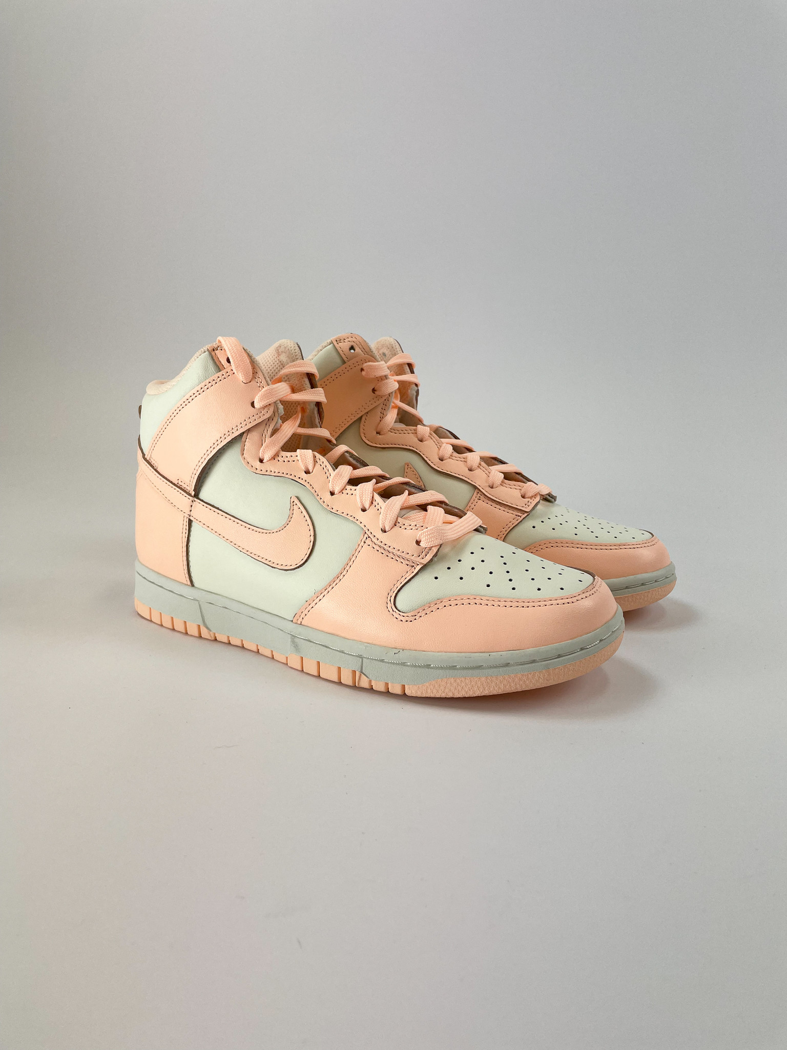 Nike Dunk High Sail Crimson Tint (W)