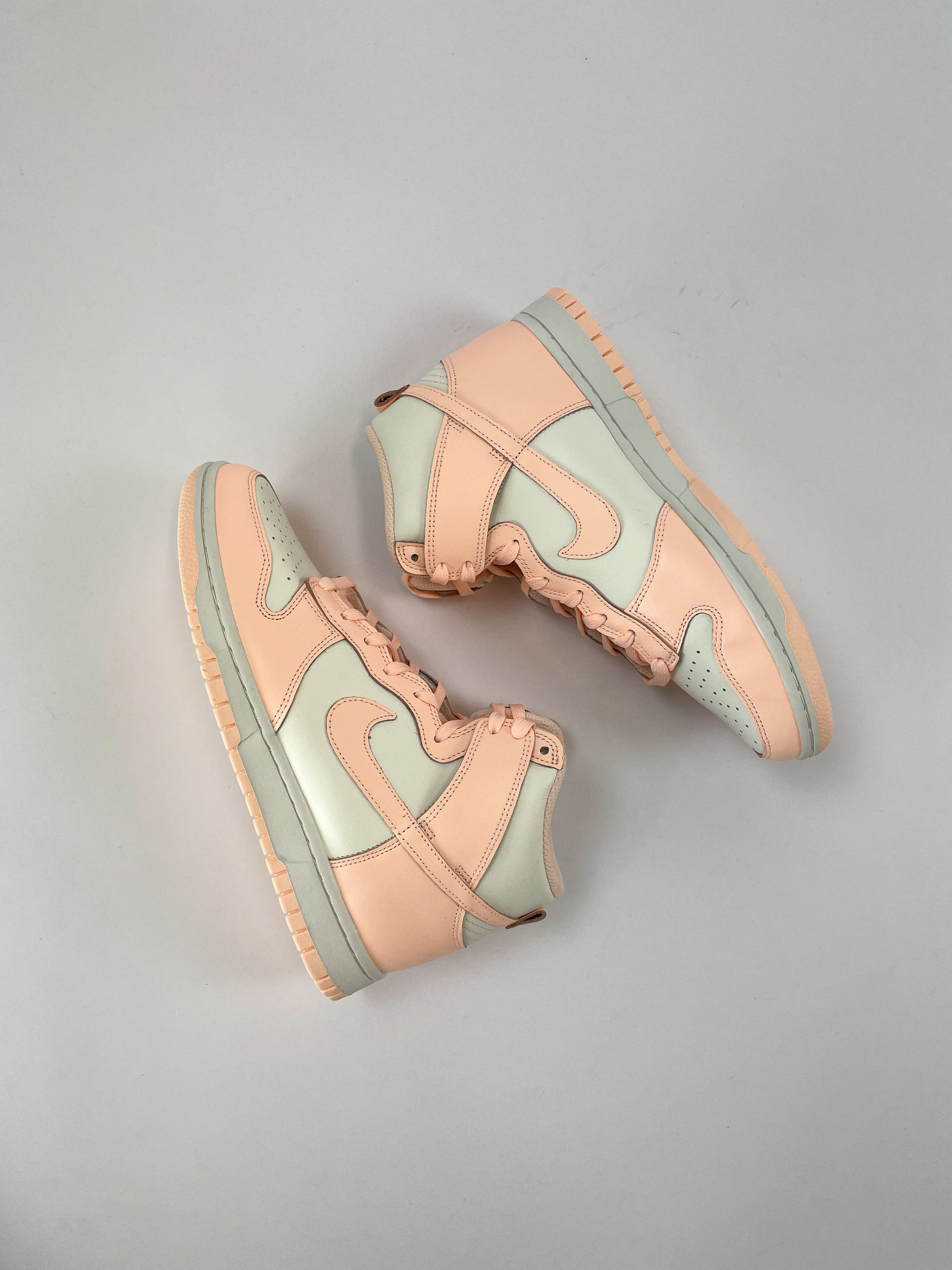 Nike Dunk High Sail Crimson Tint (W)