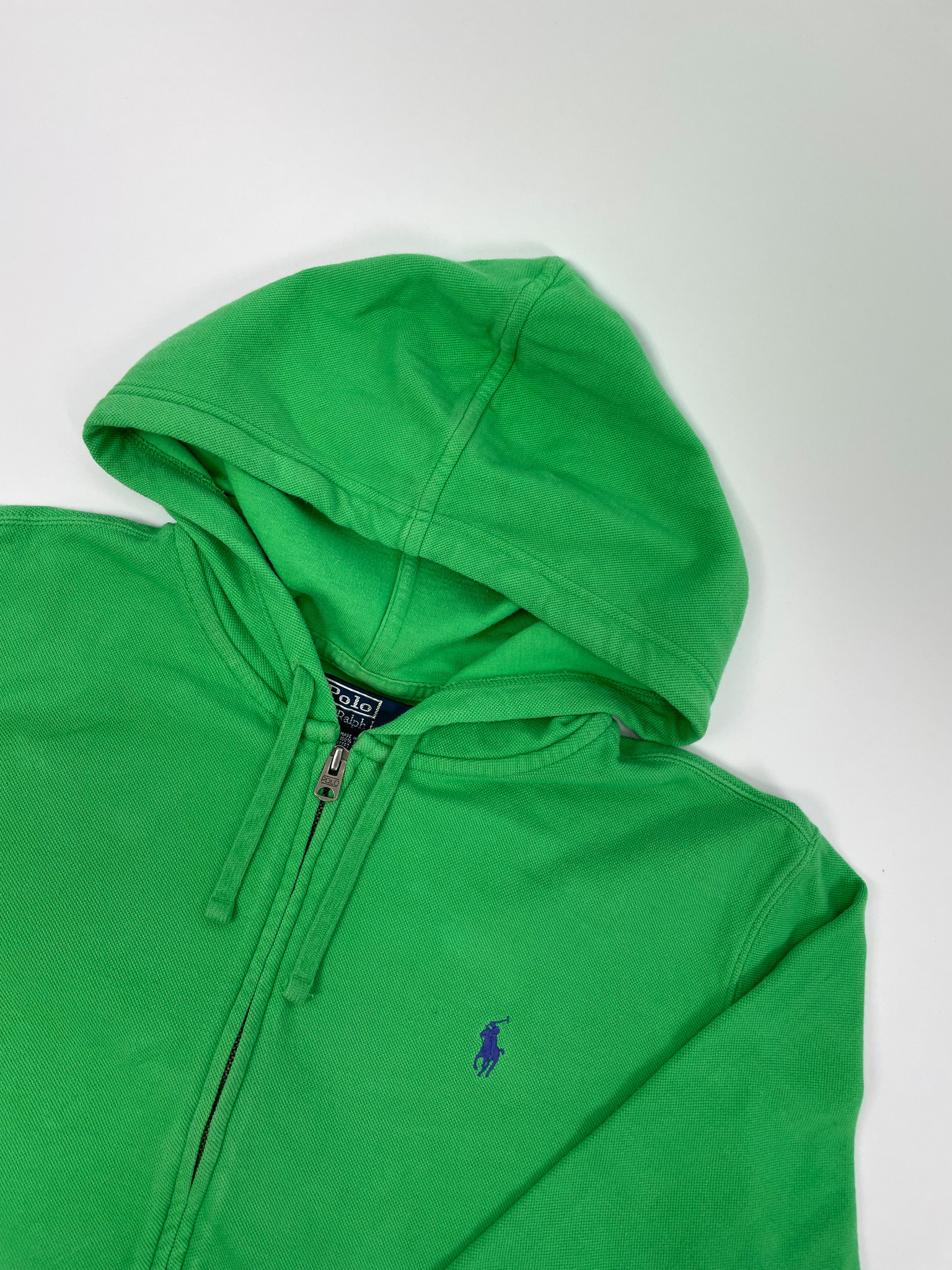 Ralph Lauren 1/4 Zipper Lime Green - L