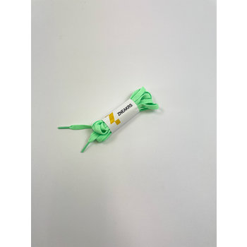Zneakrs Light Lime Flat Laces