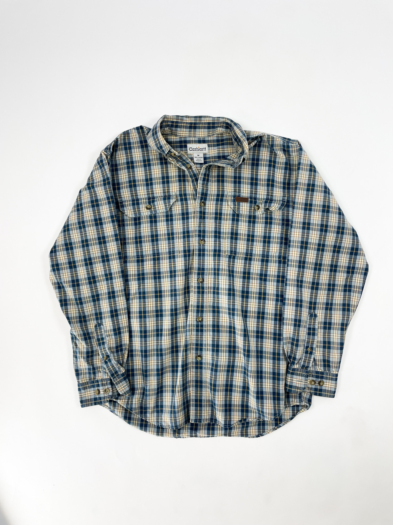 Carhartt Blue shirt M (Fits L)
