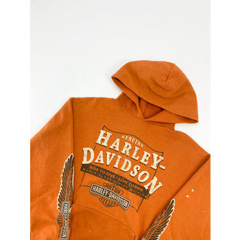 Unbranded Harley Davidson Painted Hoodie L