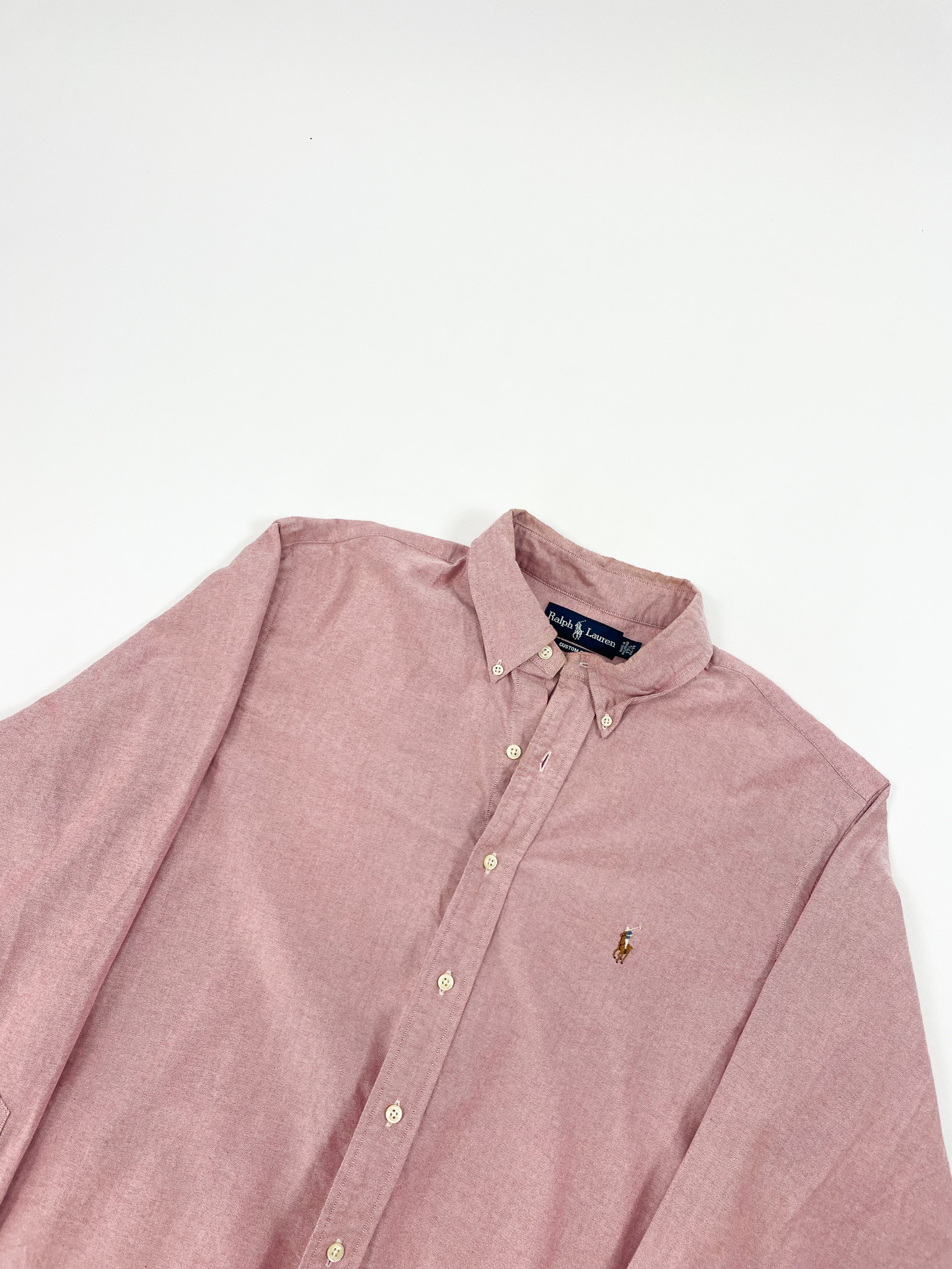 Ralph Lauren Coloured horse pink shirt L/XL