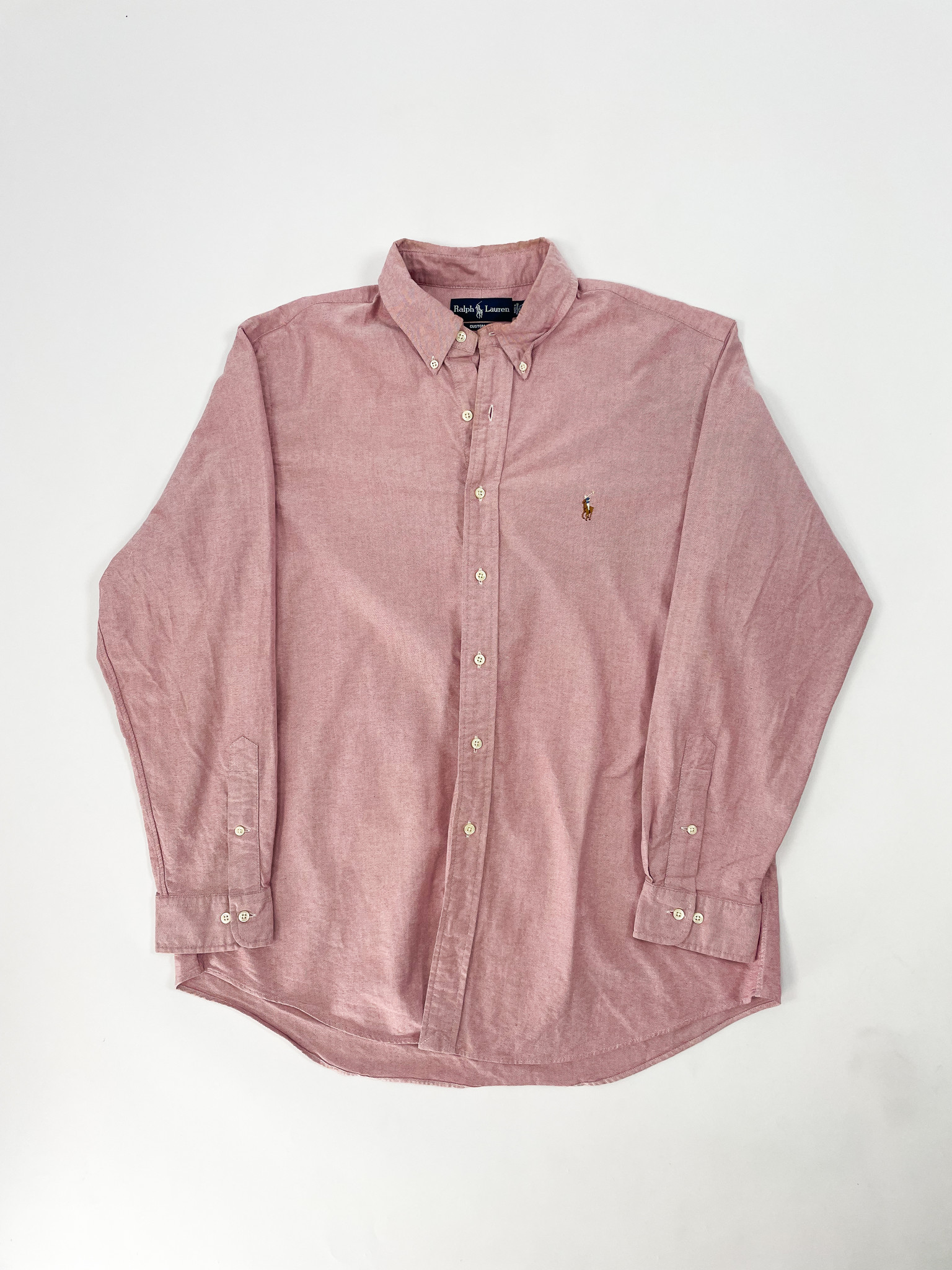 Ralph Lauren Coloured horse pink shirt L/XL
