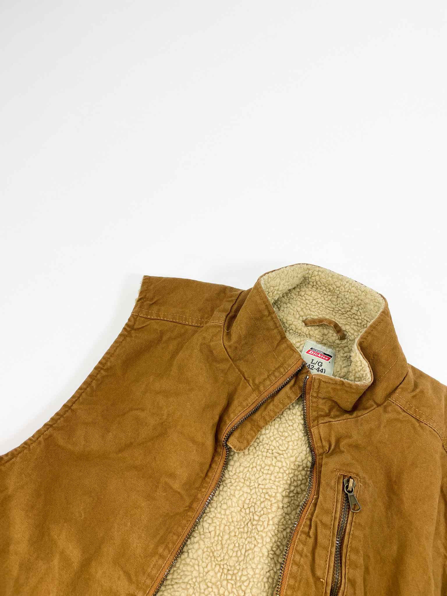 Dickies  Cargo Vest With Broken Zipper L