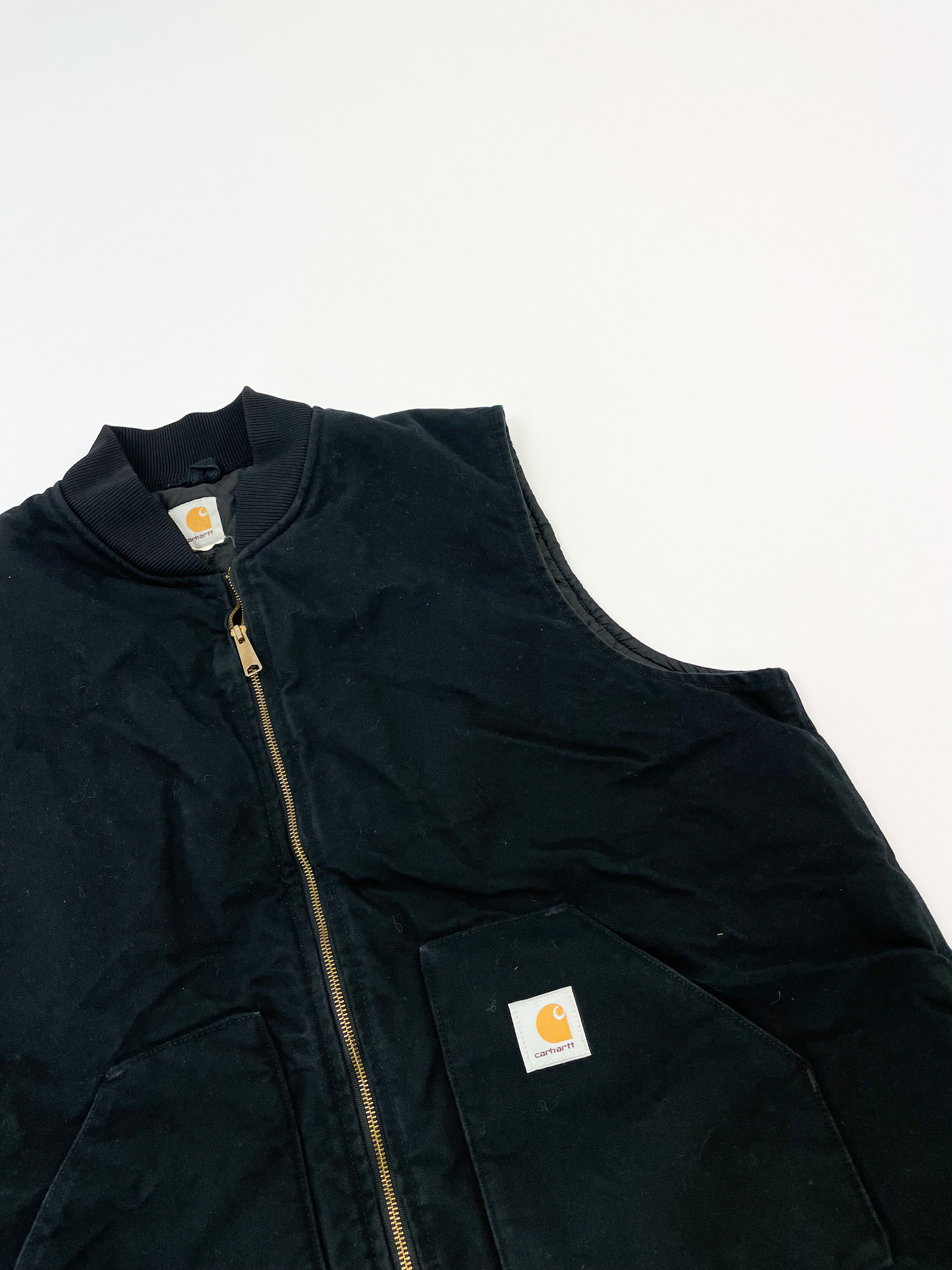 Carhartt Workwear Faded Black Vest (Fits XL)