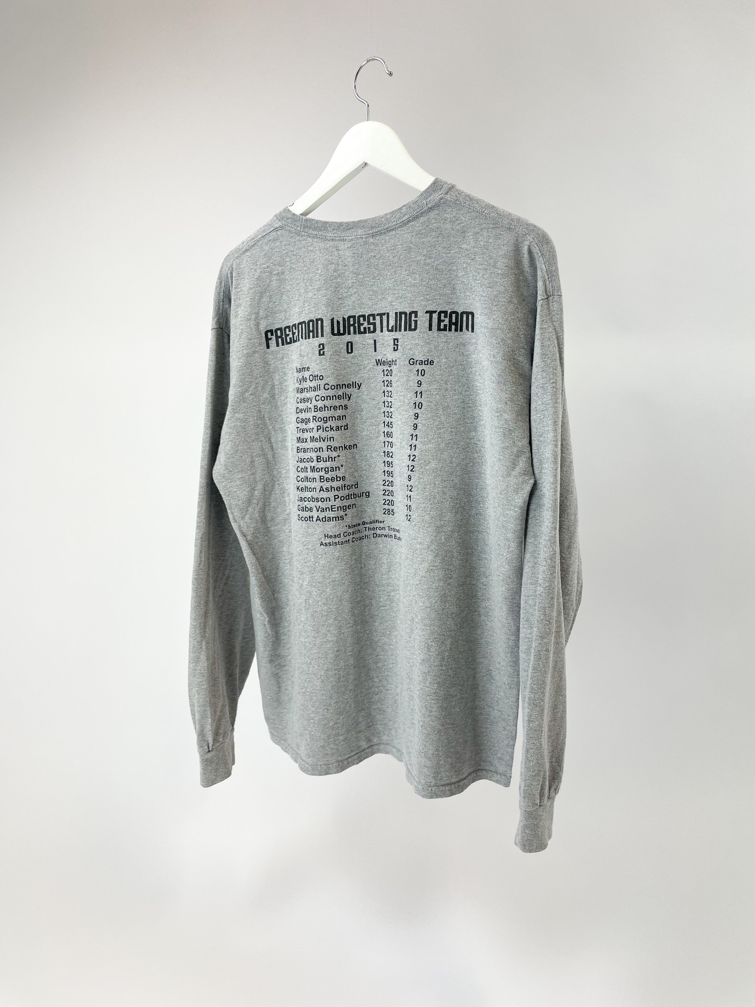 Unbranded Freeman Wrestling Team Tee L