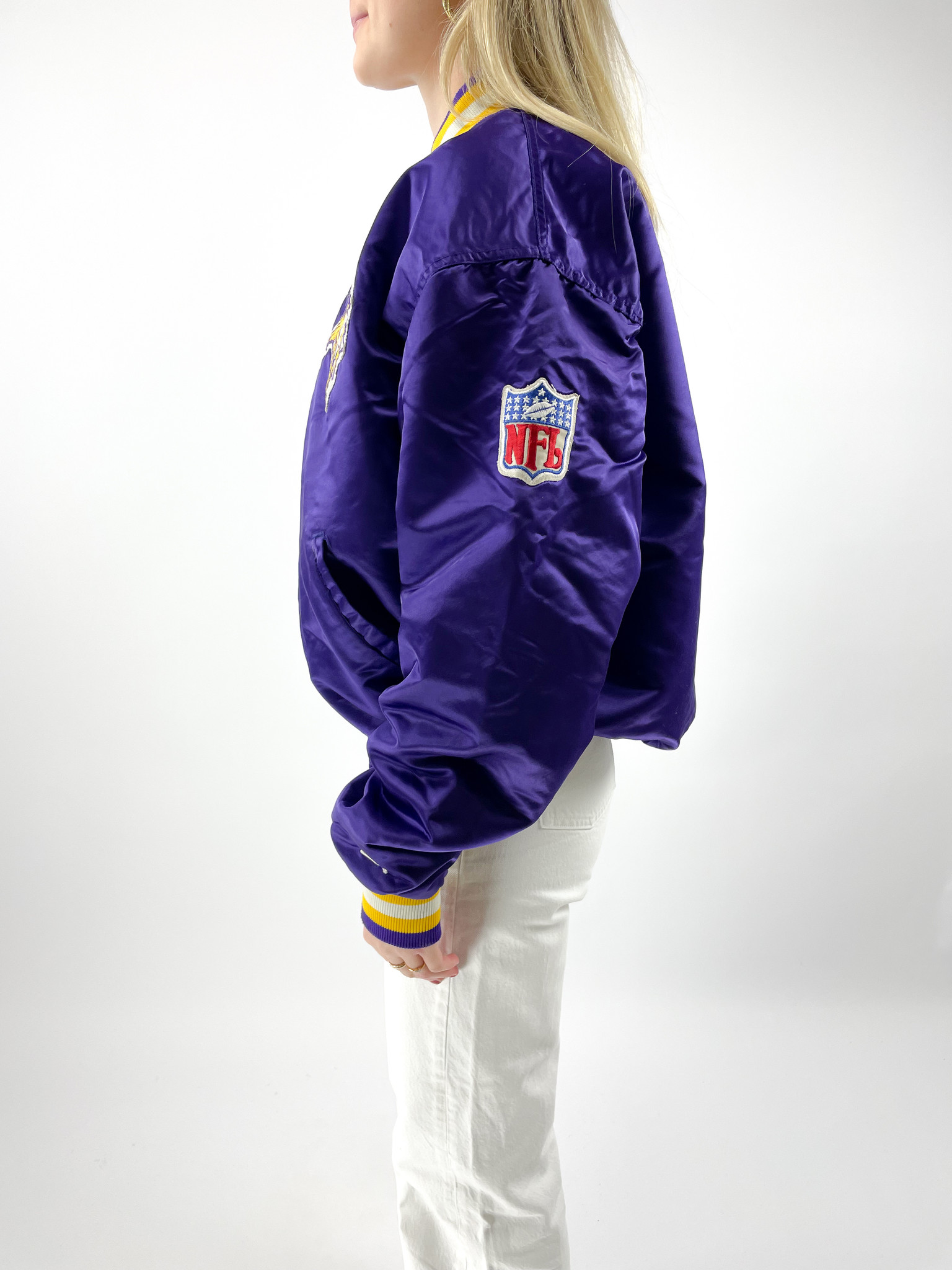 Starter Minnesota Vikings Jacket XL (Fits L/XL) - ZNEAKRS