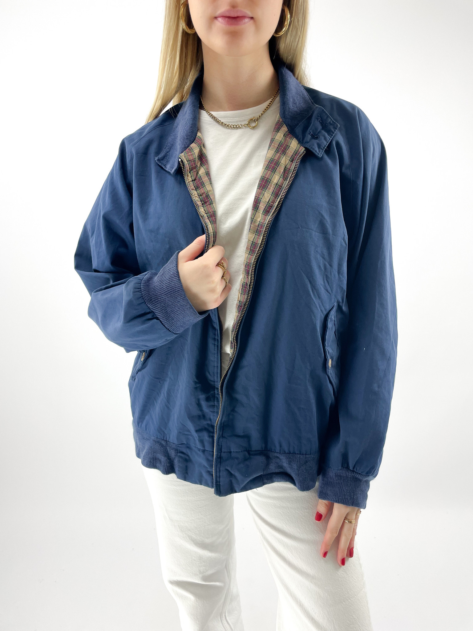 Dickies  Navy Harrington Jacket L