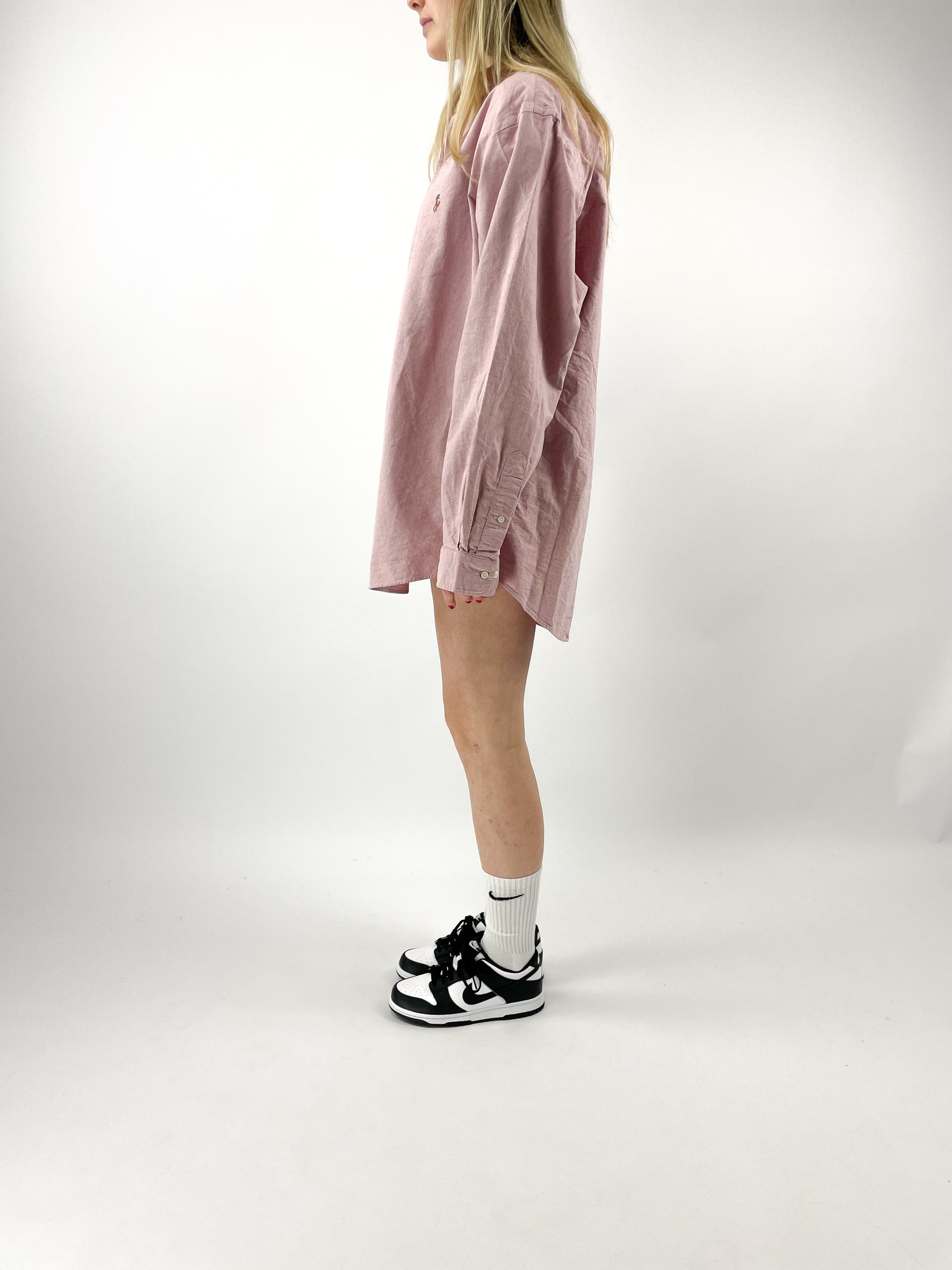 Ralph Lauren Coloured horse pink shirt L/XL