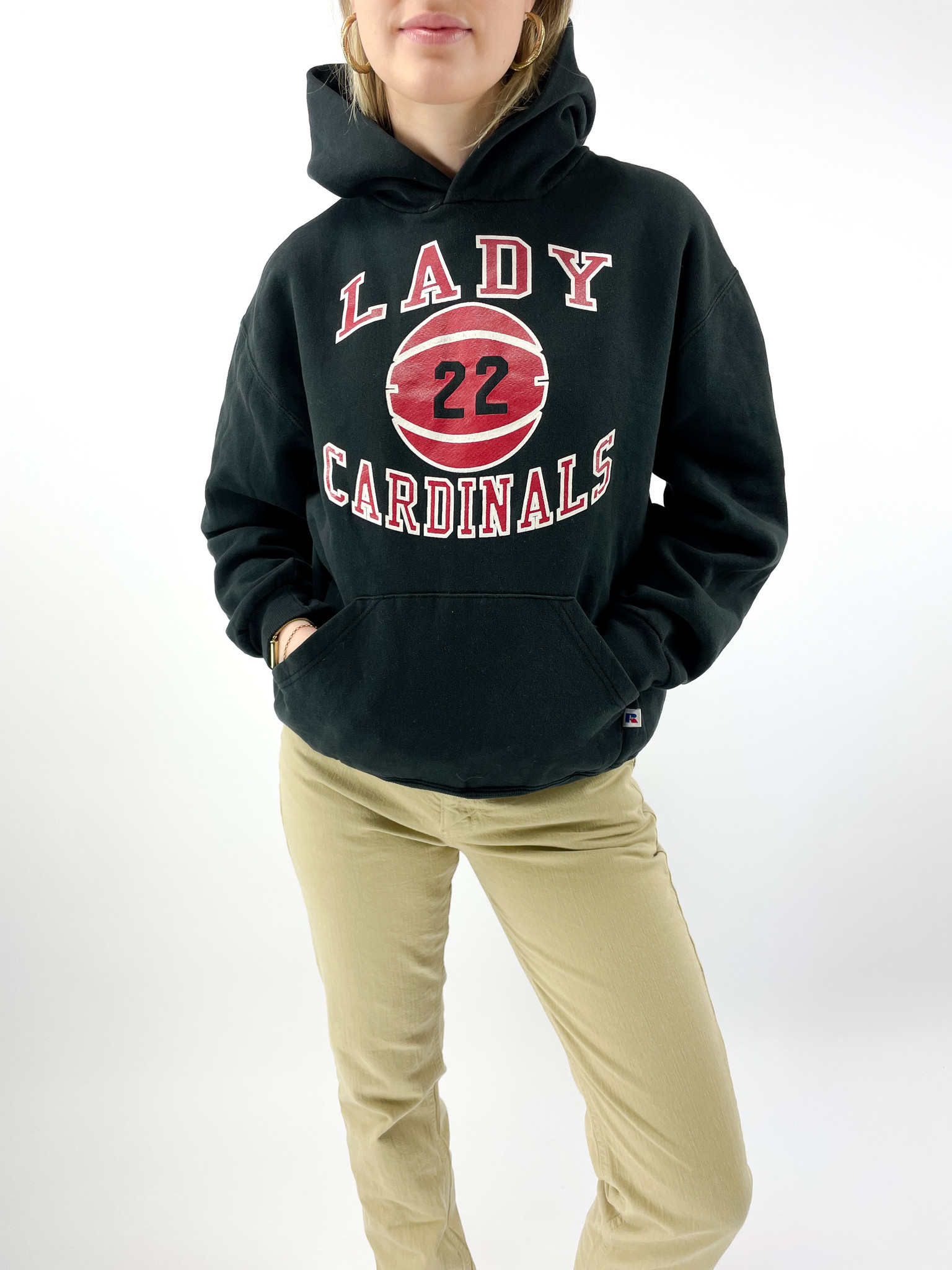 Russel Lady Cardinals Hoodie M
