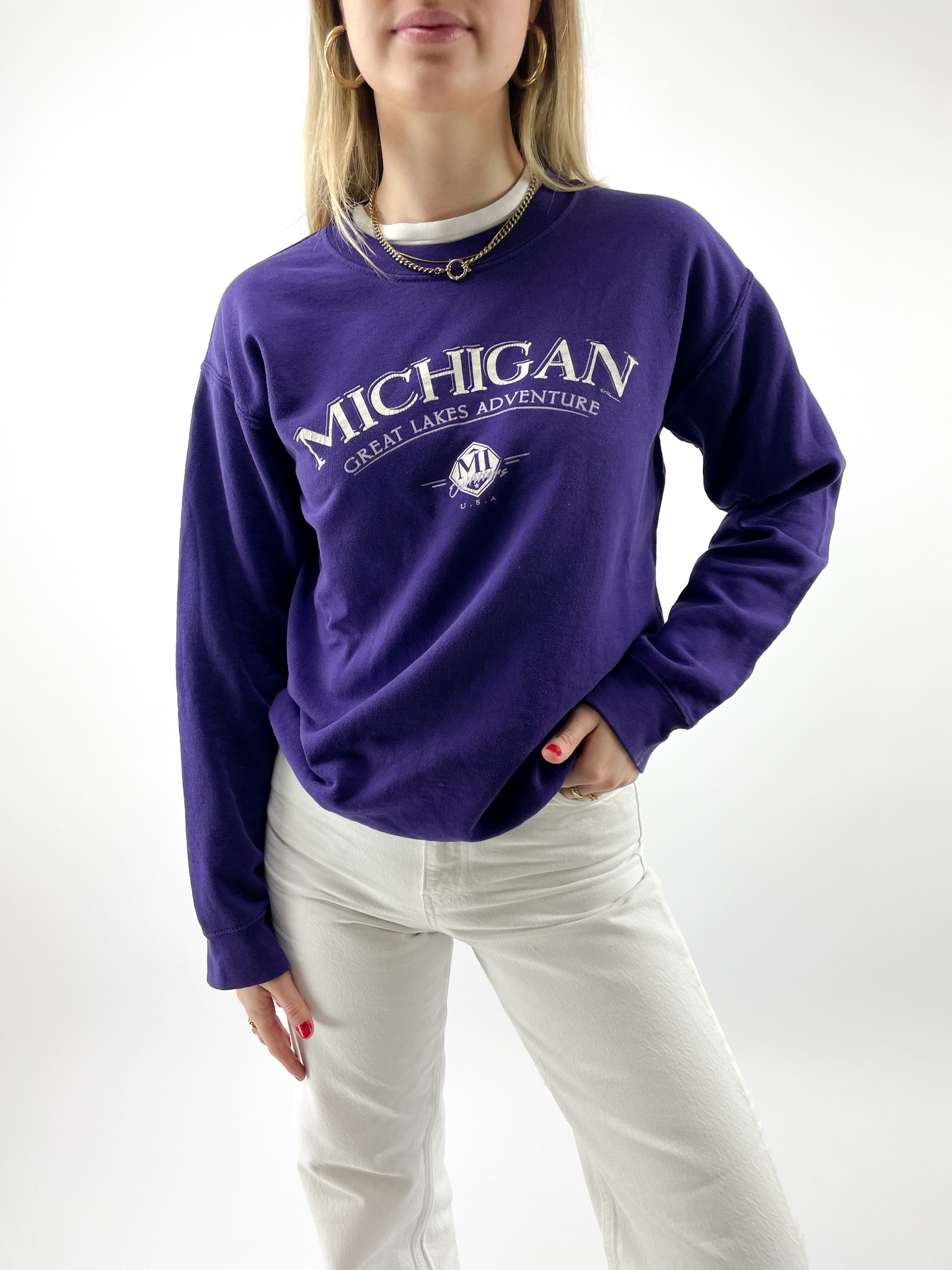 Unbranded Michigan Lakes Sweater S (Fits XS/S)