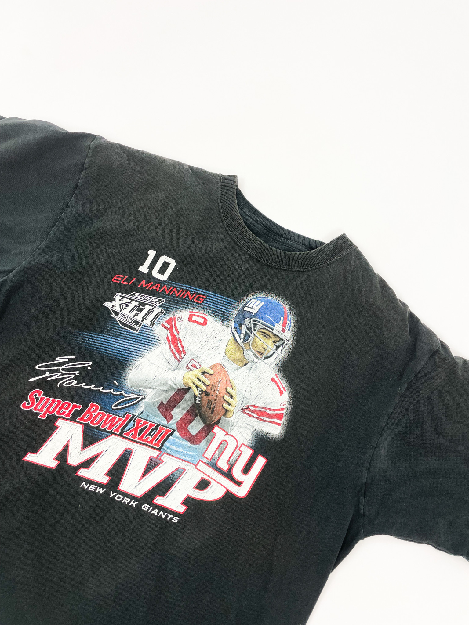 Reebok '08 Superbowl XLII Tee L