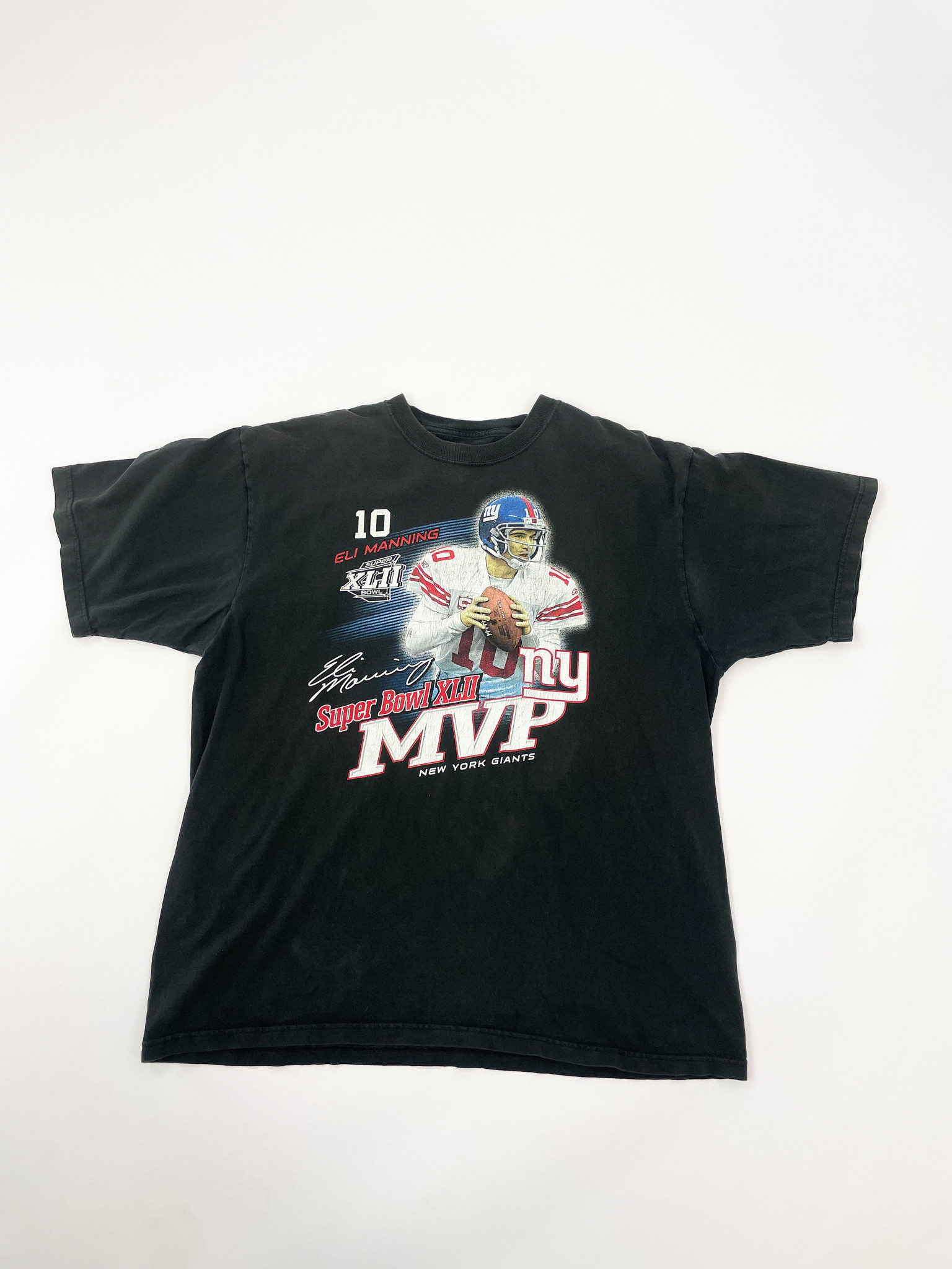 Reebok '08 Superbowl XLII Tee L