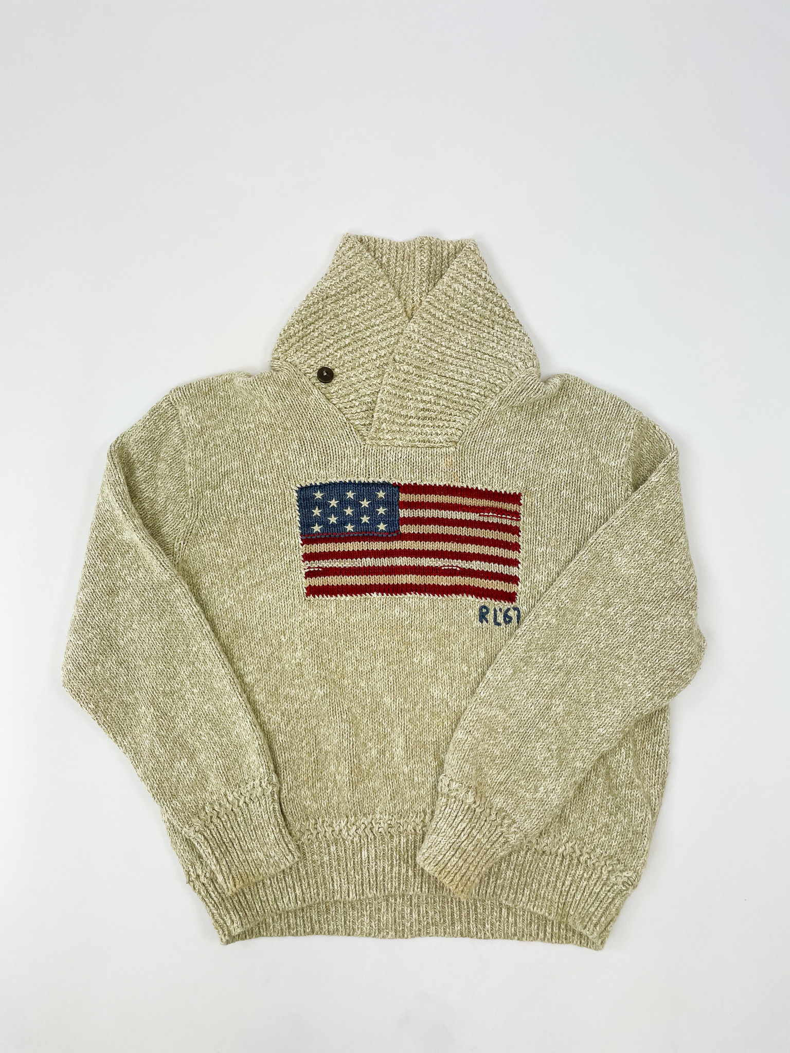 Ralph Lauren Flag Sweater XL (Fits L)