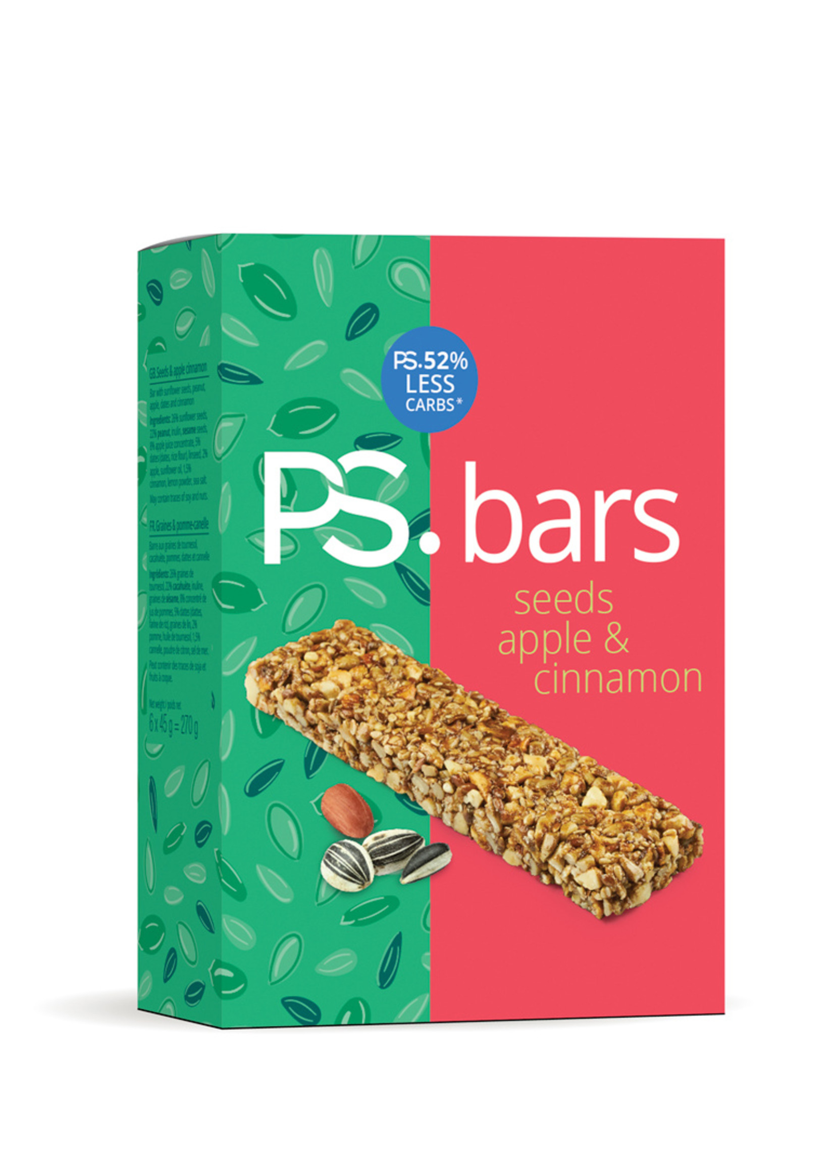 PS seeds apple & cinnamon bar