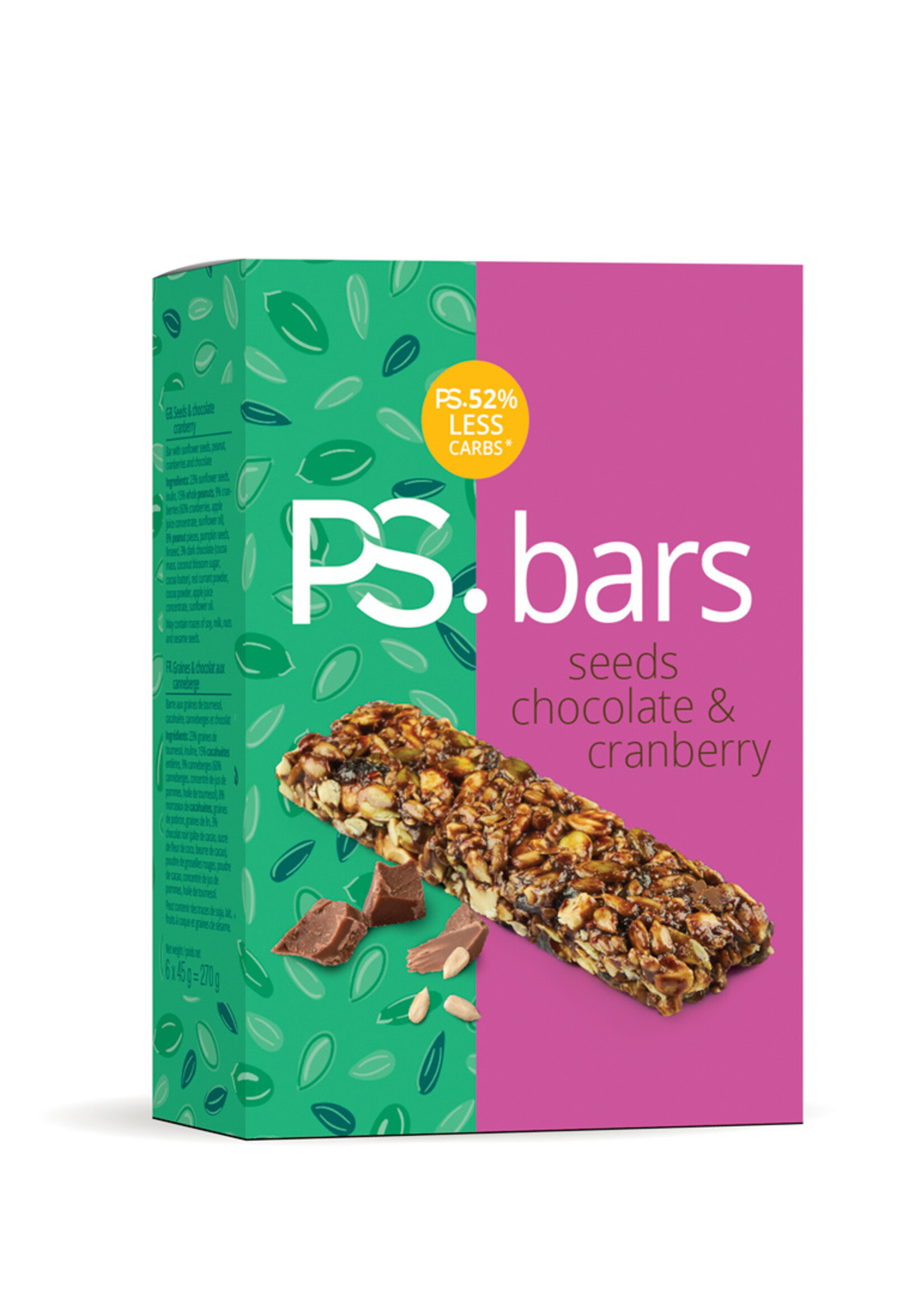 PS seeds chocolate & cranberry