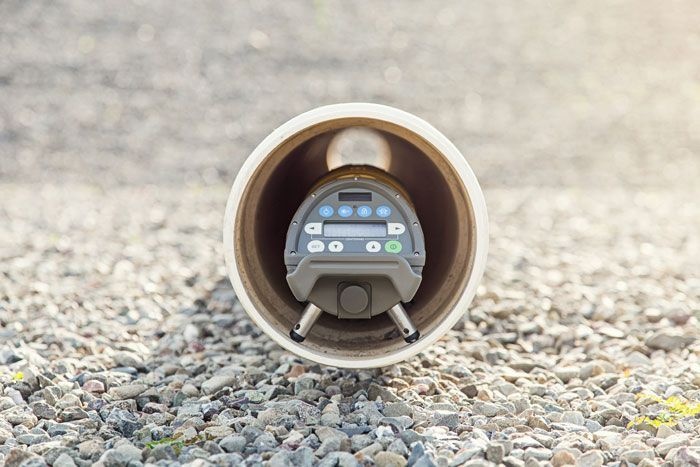 TP-L5A Rioollaser met automatische uitlijnfunctie