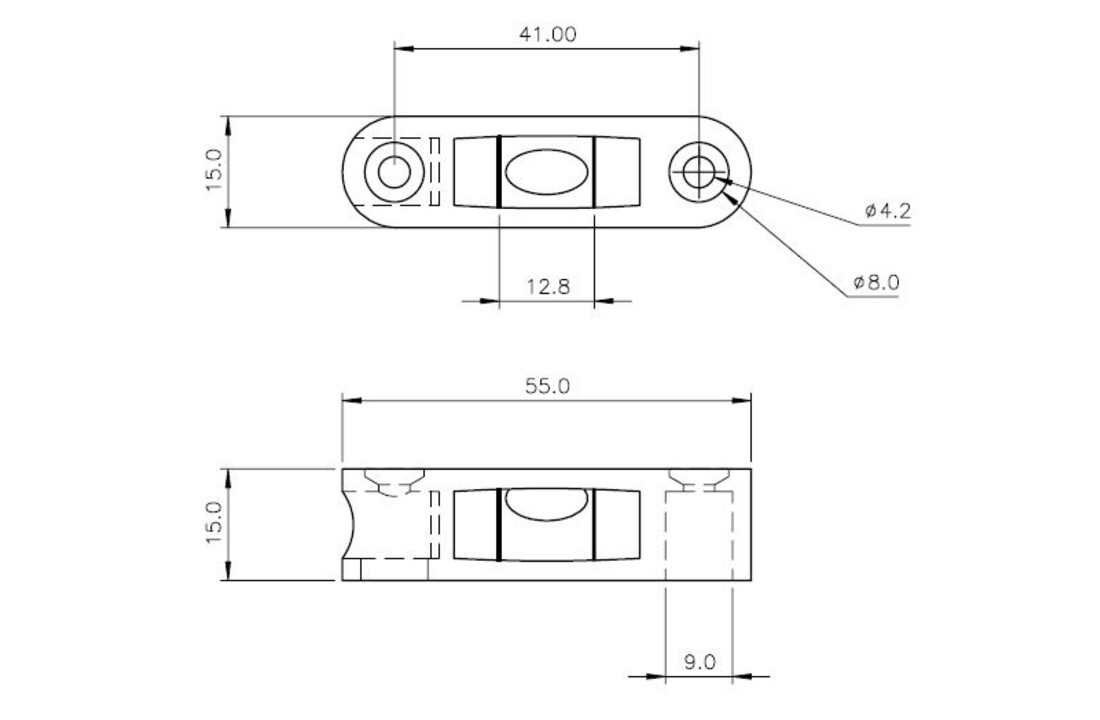 Libel voor rioollaser target 55x15x15
